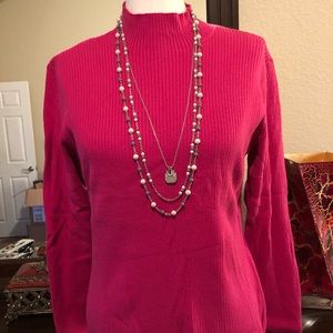 Worthington Mock Turtleneck Sweater